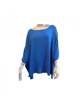 Tunique de couleur bleue pour femme - Taille standard 