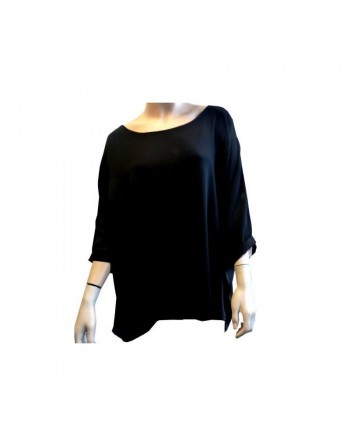 Tunique de couleur noire pour femme - Taille standard 