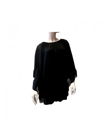 Tunique de couleur noire pour femme - Taille standard 