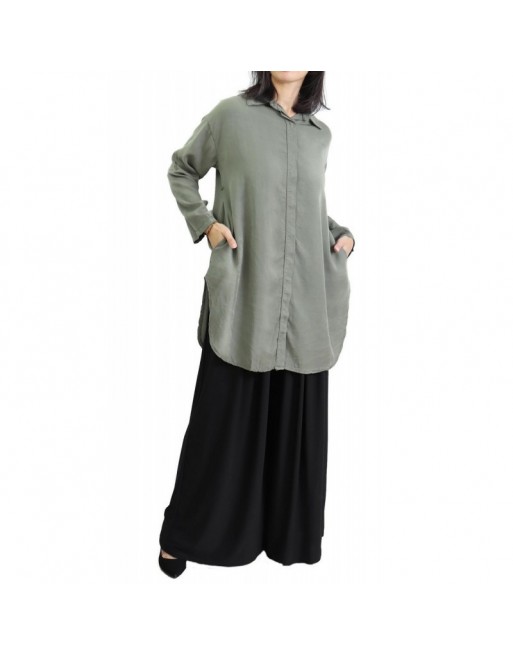 Chemise mi-longue toutes saisons (plusieurs couleurs disponibles) Chemise mi-longue toutes saisons (plusieurs couleurs disponibles)
