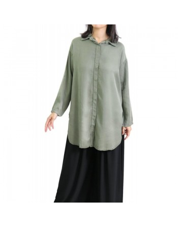 Chemise mi-longue toutes saisons (plusieurs couleurs disponibles) 