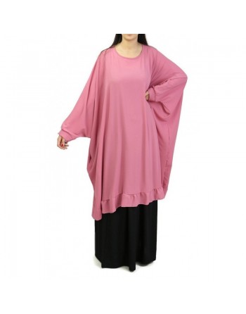 Grande tunique papillon (Faracha) - Couleur vieux rose 
