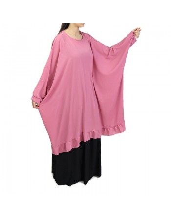 Grande tunique papillon (Faracha) - Couleur vieux rose 