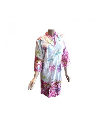 Chemise tunique multicouleurs 