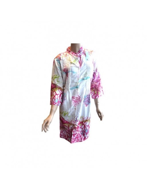 Chemise tunique multicouleurs Chemise tunique multicouleurs