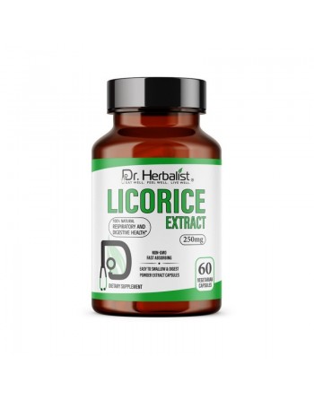 Poudre de réglisse en capsule - Licorice Extract - 250 mg 