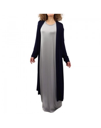 Gilet long misty en viscose pour femme (Plusieurs couleurs disponibles) 
