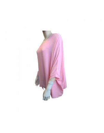 Tunique de couleur rose pour femme - Taille standard 