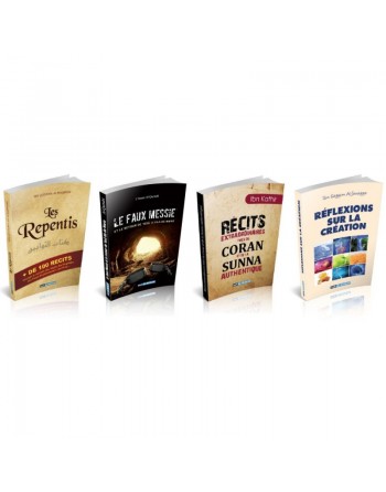 Pack Quatre livres - Edition Dar Al-Muslim 