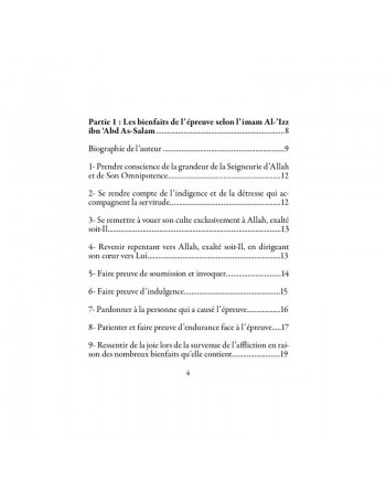 Les Bienfaits de L'Epreuve 