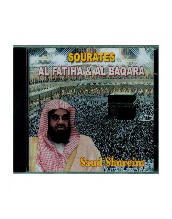 Le Coran - Sourate Al-Fatiha, Al-Baqara, Al-Adhan - Saud Shureim (1 seul CD) ... 