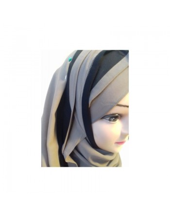 Hijab 1 pièce tube avec bande (différentes couleurs disponibles) 