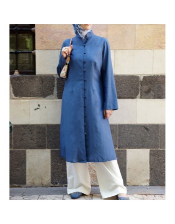 Tunique coton et soie - Silk and Cotton Seema Tunic [wB9053] 