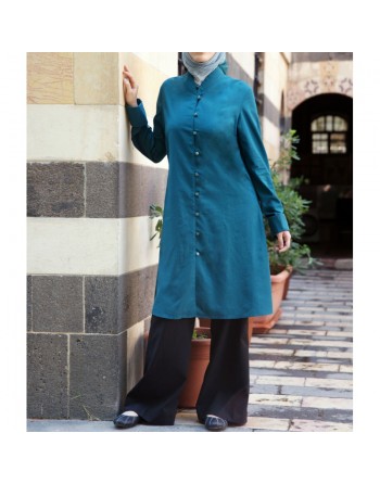 Tunique française - Tencel Blend French Cuffed Tunic [wB8045] 